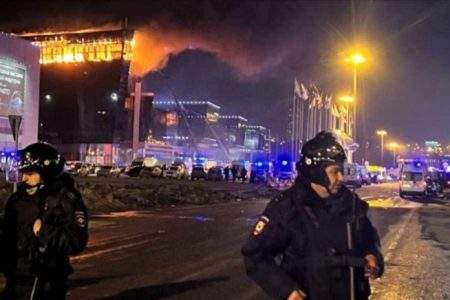 Serangan Teroris di Gedung Konser Dekat Moskow, Puluhan Orang Tewas 5