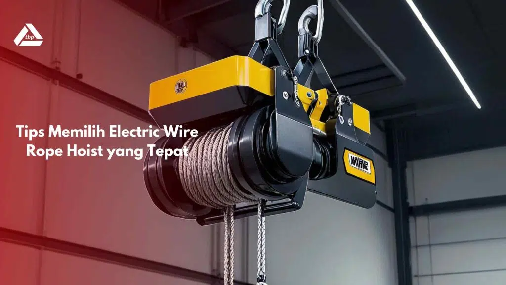 Tips Memilih Electric Wire Rope Hoist yang Tepat - PT. TRINITI BANGUNINDO PERKASA