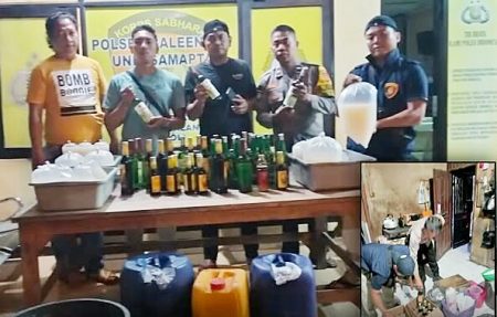 Ratusan Botol Miras dan Tuak Siap Edar Ditemukan di Kabupaten Bandung 7