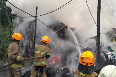Kebakaran Hari Ini di Bandung Ludeskan Kios Majun 1