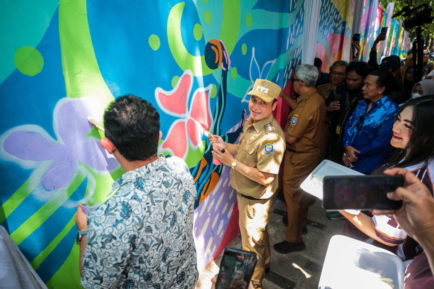 Tembok Mural Lodaya (Dok Humas Bdg)