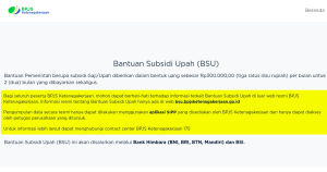 Cek BSU BPJS Ketenagakerjaan 2025