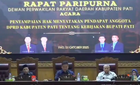 Pemakzulan Bupati Sudewo Tak DIlanjutkan