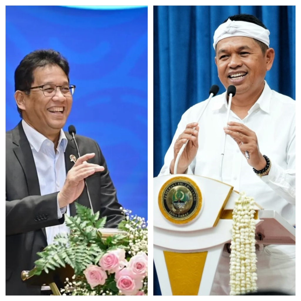 Purbaya vs Dedi Mulyadi (Kolase)