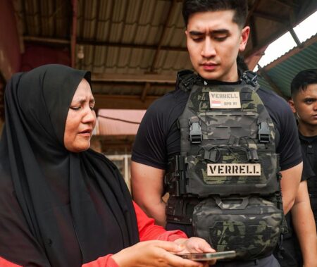 Verrel Bramasta Pakai Rompi Anti Peluru (Instagram)