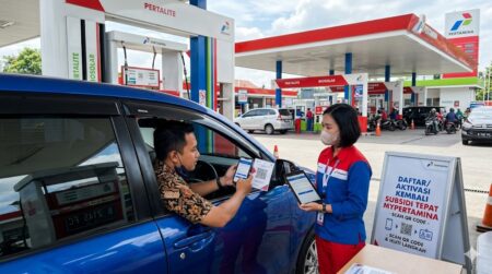 Subsidi Tepat BBM Pertamina QR Code Sempat Nonaktif (Ilustrasi/AI)