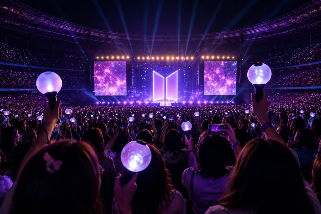 Cara Beli Tiket BTS Jakarta 2026 Biar Nggak Gagal (Ilustrasi/AI)