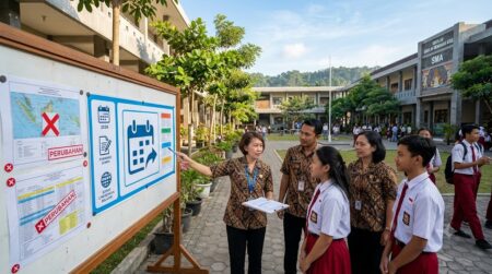 Jadwal survei lingkungan belajar 2026 resmi mengalami perubahan (Ilustrasi/AI)