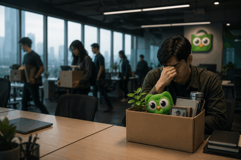 Tokopedia PHK karyawan menjadi sorotan (Ilustrasi/AI)