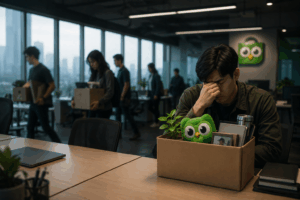 Tokopedia PHK karyawan menjadi sorotan (Ilustrasi/AI)